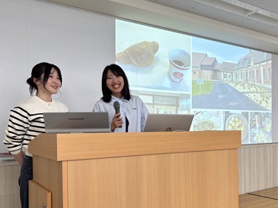 短期海外研修の報告会が開催されました。